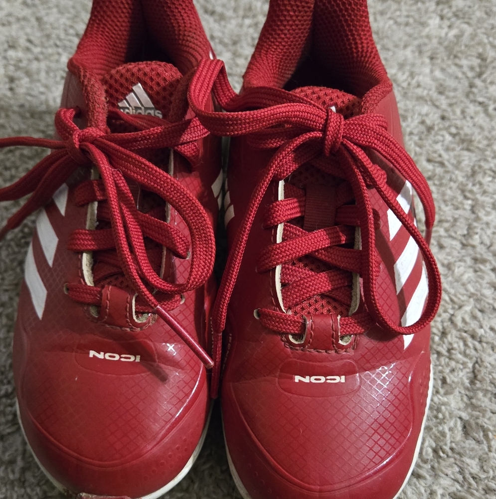 Adidas Kids Red Sneakers